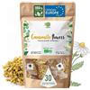 ORIGEENS INFUSO CAMOMILLA BIO Origine Europa, 30 Bustine |Tisana per dormire e digerire | Fiori di camomilla secchi