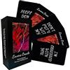 QCFQCF Love Oracle Cards, 80 Tarocchi dell'amore Twin Flame Oracle Deck, mazzo romanticamente carico