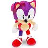 Play by Play Sonic The Hedgehog Sonic - Peluche originale con licenza 80 cm e modelli Sonic Rainbow 28-30 cm (7 edizione a scelta) (rosso/viola)