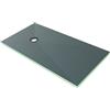 AICA ITALY SRL Piatto Doccia da Piastrellare Tagliabile in Estruso Rigida Polistirene Isolamento per Bagno Dimensione 80x160 cm spessore di 4 cm Sifone Piletta e Tubo inclusi