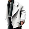 CRITOR Cappotto Classico Doppiopetto da Uomo 2024 Giacca dalla vestibilità Regolare Cappotto Invernale Caldo Outwear