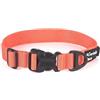 Mountain Paws Collare per cani extra resistente con punto di attacco per targhetta del nome, adatto per collo da 26 a 38 cm