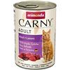 animonda Carny Adult, cibo umido per gatti, Manzo + Agnello 6 x 400 g
