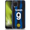 Head Case Designs Licenza Ufficiale Inter Milan Marcus Thuram 2023/24 Giocatori Home Kit Custodia Cover in Morbido Gel Compatibile con Samsung Galaxy A12 (2020)