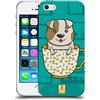 Head Case Designs Cane Animali E Tazzine Custodia Cover in Morbido Gel Compatibile con Apple iPhone 5 / iPhone 5s / iPhone SE 2016