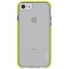 Cable Technologies iSee 2 for iPhone SE 2020/8/7, Cover Case Custodia di Protezione, Morbido TPU Trasparente, Profilo Sottile, Custodia Bordi Colorati, Antiurto (Yellow)