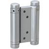 Metafranc Meister 311336 - Cardine per porta apribile nei due sensi, 75 mm, argento