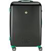 Princess Traveller Im Atlantico Verde, Nero, Groß 76cm, Trolley rigido con ruote girevoli