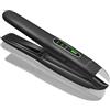 SUNMAY Voga Piastra per Capelli Senza Fili 2 in 1 in Titanio 5000 mAh | Piastra Portatile Senza Fili, Mini Piastra Capelli da Viaggio, 3 Livelli di Temperatura, Riscaldamento Rapido in 20s - Nero