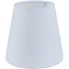 Sinta 5.5 inch E14/E27 Paralumi per Lampade Tessuto Piccolo Paralumi Lampadari Lampadario e Lampada a Muro,Bianco