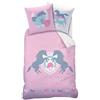 MTOnlinehandel Cavalli Set di biancheria da letto in flanella · biancheria da letto per bambini · Best Friends · Federa 80 X 80 + copripiumino 135 x 200 cm