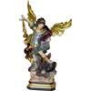 Kaltner Präsente Idea regalo - 14,5 cm personaggio di santo Michele Arcangelo Patrono della Germania e della Chiesa - Figura dipinta a mano su base - Plastica di alta qualità - Decorazione
