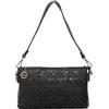 NAEMI Borsa a Mano, Pochette Donna, Nero, Einheitsgröße