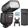 Godox TT685II-N 2.4G GN60 TTL Flash Speedlight con funzione TCM One-Button, 1/8000s HSS, 0.1-2.6s Tempo di riciclaggio, sistema di bloccaggio a sgancio rapido per fotocamere Nikon