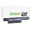 Green Cell® PRO Serie Batteria per Portatile Acer TravelMate 5335 5340 5542 5735 5735Z 5740 5740G 5742 5742G 5742Z 5742ZG 5744 7740 7750 (Le Pile Originali Samsung SDI, 6 Pile, 5200mAh, Nero)