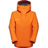 Mammut Giacca felpata con cappuccio Crater Hs, dark tangerine, L