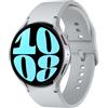 Samsung Galaxy Watch6 SM-R940NZSADBT smartwatch e orologio sportivo 3,81 cm (1.5) OLED 44 mm Digitale 480 x Pixel Touch screen Argento Wi-Fi GPS (satellitare) [SM-R940NZSADBT]