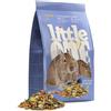 Little One Alimento completo per degu | 400 g | Ricco di fibre lunghe e senza ingredienti zuccherini | Alimentazione equilibrata | Contiene pellet di fieno, erba medica essiccata, pastinaca e zucchina
