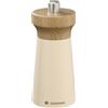 Zassenhaus Macinapepe WESTERLAND sabbia | legno di faggio laccato | testa in legno di faggio | con meccanismo in ceramica regolabile ad alte prestazioni | macina spezie per pepe | 12 cm, Ø 5,4 cm