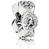 Pandora Charm Pandora Donna Distanzaitori in Argento Cubic Zirconia 796270CZ Distanzaitori