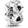 Pandora Charm Pandora Donna Distanzaitori in Argento Cubic Zirconia 792101CZ Distanzaitori