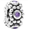 Pandora Charm Pandora Donna Distanzaitori in Argento Cubic Zirconia 791122ACZ Distanzaitori
