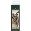 FABER-CASTELL - Pennarelli Pitt Artist Pen, 4 spessori di tratto | Inchiostro da disegno resistente all'acqua e alla luce con punte S, F, M e a pennello per schizzi e illustrazioni