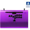 PDP VICTRIX PS5 PRO FS-12 FIGHTSTICK - viola per SONY PLAYSTATION PS5 - PS4, licenza ufficiale