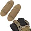 ACEXIER 2PCS Piastra Carrier Spalline Set Cuscini Pad per Zaino Gilet Tattico (Tan)