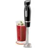 Sencor Frullatore a Immersione Professionale Extra-Silenzioso - 600W, Multifunzione con Velocità Turbo, Lame in Acciaio Inox, Accessori, Tritatutto e Frusta Elettrica - SHB 4359WH