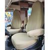 BREMER SITZBEZÜGE Coprisedili compatibili con camper, conducente e passeggero, codice colore: 829 (beige)