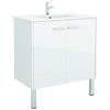 Cygnus Bath Legno, bagno atene 60 cm Colore Bianco (Solo Mobile)