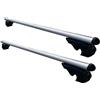 Susy Shop BARRE PORTAPACCHI PORTATUTTO UNIVERSALI AUTO CON SERRATURA ANTIFURTO 135CM LS43