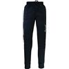 ATTONO Pantaloni da portiere da calcio lunghi imbottiti su ginocchia e fianchi, Nero , M