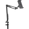 Garsent Supporto da Pavimento per Tablet, Supporto per Telefono da Letto Sopraelevato Supporto con Braccio Pieghevole, Supporto da Pavimento Universale, Altezza Dell'angolo Regolabile,