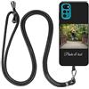 JGOYGYI Cover Personalizzata Compatibile con Motorola Moto G84 G72 g62 g54 G52 g50 g42 G41 G34 G32 G31 G24 G22 G14 G13 G04,Custodia Personalizzate con Foto Immagine Testo/nome