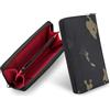 TACTICAL_GEEK PC2 EDC Portafoglio Lungo, Pochette da Uomo Portatile per Contanti e Telefono, Grande Borsa con Cerniera Resistente con Tasca per Monete e Scomparti per Carte, Camuffare Nero