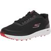 Skechers Max Fairway 3 Arch Fit-Scarpa da Golf Senza Tacchetti, Ginnastica Uomo, Nero e Rosso, 40 EU