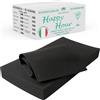 Generico GM 100 Pezzi - Tovaglie Coprimacchia in TNT Tessuto non Tessuto 100x100cm Colore NERO Ideali per la ristorazione vari colori