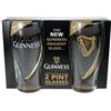 Guinness Guinness Logo Unisex Bicchiere da birra trasparente vetro 0,5 l