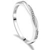 GULICX Donna 925 argento Rotonda Zirconia cubica