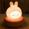 Annmore Luce Notturna Bambini Ricaricabile Lampada Coniglio Notte Decorazioni Camera da Letto Ragazza Idee Regalo Bambina 3 anni