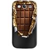 Mixroom - Cover Custodia Case in TPU Silicone Morbida per Samsung Galaxy S3 Neo i9301 i9300 Y386 Tavoletta di Cioccolata