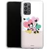 DeinDesign Custodia di Silicone Compatibile con Samsung Galaxy A23 5G Custodia Trasparente Cover per Smartphone Trasparente Topolino e Minnie Disney Coppia