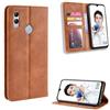 Jielangxin Cover per Huawei P Smart 2019,Custodia in Pelle Custodia per Huawei P Smart 2019 Pot-LX1 Pot-LX3 POT-L21 POT-LX1AF POT-LX1RUA / Honor 9S POT-L23 Custodia Case Cover Brown