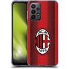Head Case Designs Licenza Ufficiale AC Milan Home Kit per Stemma 2023/24 Custodia Cover in Morbido Gel Compatibile con Samsung Galaxy A23 / 5G (2022)