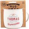 MUG NOMADE - Tazza da tè e caffè personalizzata Thomas - Regalo per uomo