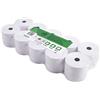 Exacompta 40592E - Confezione da 10 rotoli per cassa, offset a 1 strato (senza legno), standard, larghezza: 57 mm, lunghezza 40 m, diametro nucleo 12 mm, 60 g/m², extra per stampa a getto