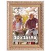 Victor cornice portafoto "Rubens" oro rosé 10x15 cm - profilo: 30 x 20 mm - stile barocco antico - vetro vero - decorazione per la casa