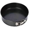 Idea regalo tortiera 18 cm per dolci torte e crostate con stampo apribile a  2 fondi metallici e rivestimento antiaderente per cottura in forno colore  nero diametro 18 cm : : Casa e cucina